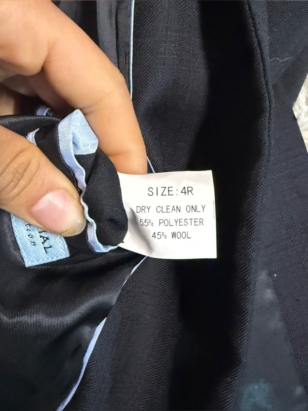 Women’s Size 4R Black RJ Classics Horseback Riding Show Coat. Good Condition. - Picture 5 of 9
